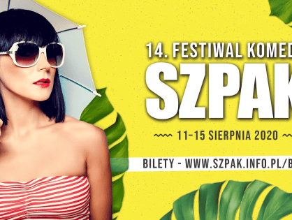 Zbliża się 14. edycja Festiwalu Komedii SZPAK. Czołówka polskich stand-uperów wystąpi na żywo!