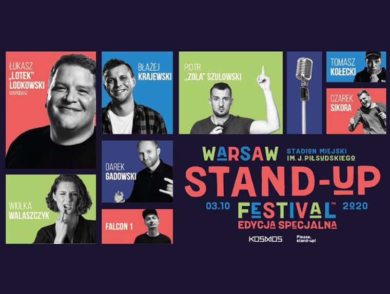 Warsaw Stand-up Festival 2020 już w październiku!