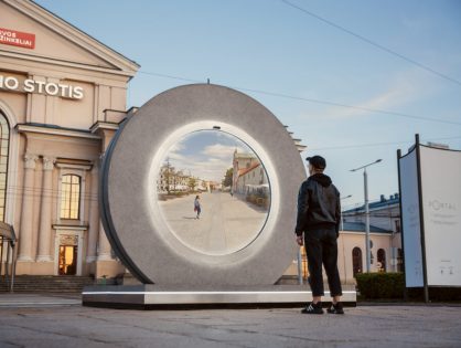 Niezwykły portal połączył Lublin oraz Wilno